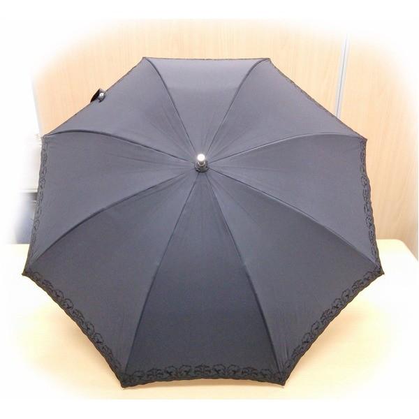 テイジン ナノフロント使用 遮熱パラソル（晴雨兼用傘） ブラック 代引