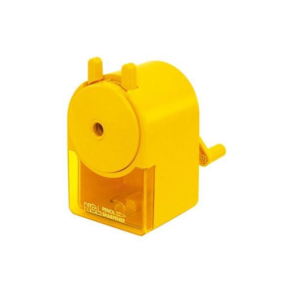 ブランド登録なし - (御役目用仕掛ける) 手動木筆削りき キッズイエロー DPS-H101KY〔×10仕掛ける〕 代引不可 文具、ステーショナリー-筆記用具