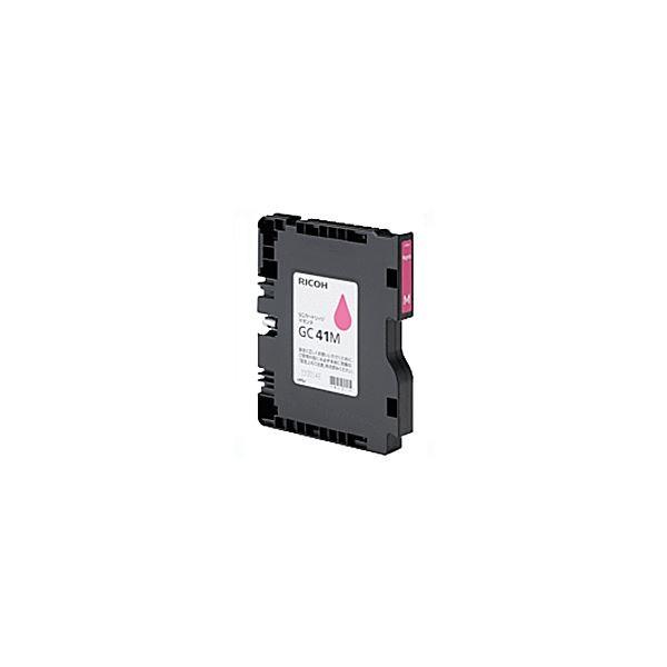 （まとめ） リコー SGカートリッジ GC41M マゼンタ Mサイズ 515809 1個 〔×2セット〕 代引不可