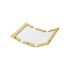 （まとめ） TANOSEE 図面ファイル（クラフトタイプ） A1 3つ折 背幅40mm 1冊 〔×5セット〕 代引不可