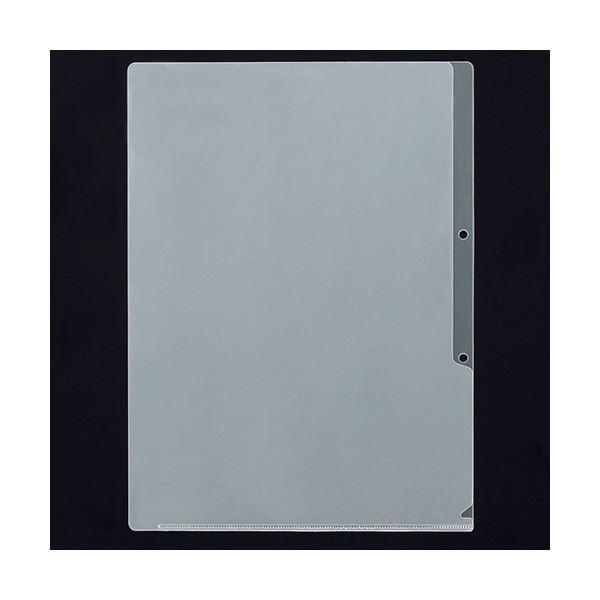 まとめ） ニックス 2穴クリアホルダー A4 厚さ0.2mm MS-2-A4 1パック