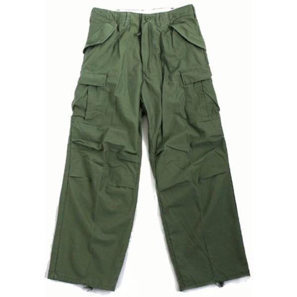 USタイプ「Ｍ-65」フィールドパンツ PP062YN オリーブ メンズLサイズ 【レプリカ】（代引不可） USタイプ「 M-65」フィールドパンツ PP062YN オリーブ メンズ Lサイズ
