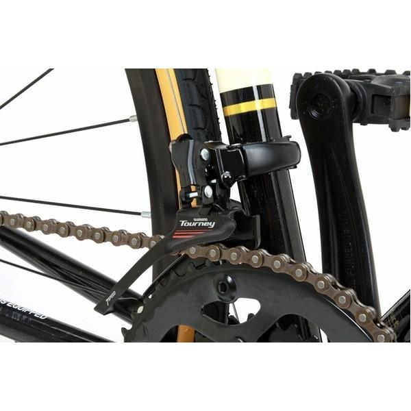 ロードバイク 700c（約28インチ）/レッド(赤) シマノ14段変速 軽量 重