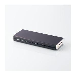 エレコム DVI対応パソコン切替器 KVM-DVHDU4 代引不可