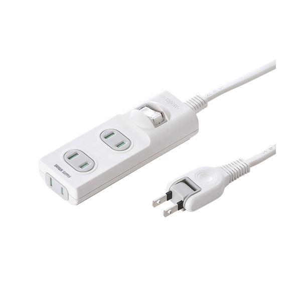 (まとめ)サンワサプライ 火災予防安全タップ TAP-TSH31SWN〔×5セット〕 代引不可