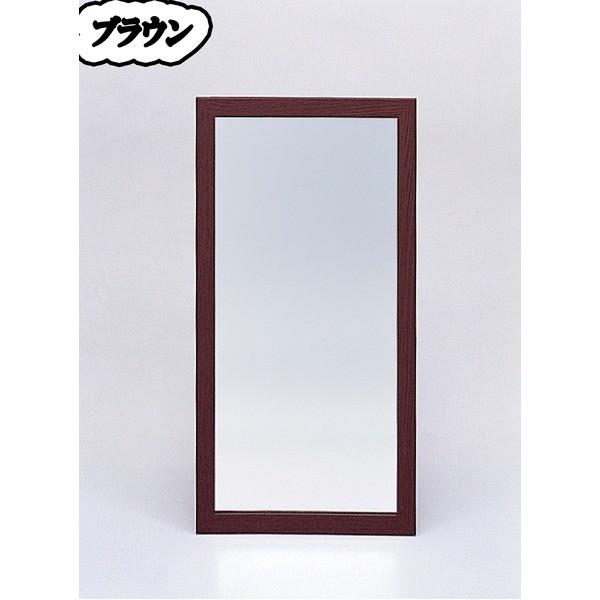 ウォールミラー/全身姿見鏡 〔壁掛け用〕 L2 木製フレーム 壁掛けひも