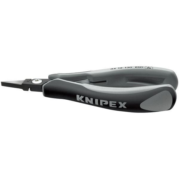 KNIPEX（クニペックス）3412-130ESD エレクトロニクスプライヤー 代引不可