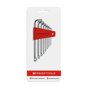 PB SWISS TOOLS 2212H-10CN ショートヘッド ボール付六角棒レンチセット 代引不可