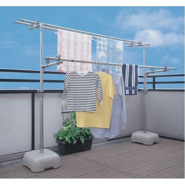 セキスイ 屋外用物干しスタンド/洗濯物干し台 スタンド単品 〔ブロー