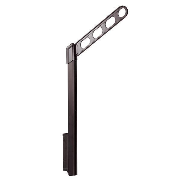 〔1組/2本入り〕 川口技研 ホスクリーン/物干し金物 〔腰壁用上下式スタンダードタイプ〕 ダークブロンズ EP-45-DB 代引不可