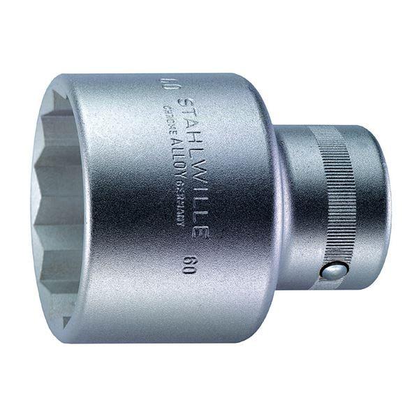 STAHLWILLE（スタビレー） 60-34 （1"SQ）ソケット （12角） （06010034） 代引不可