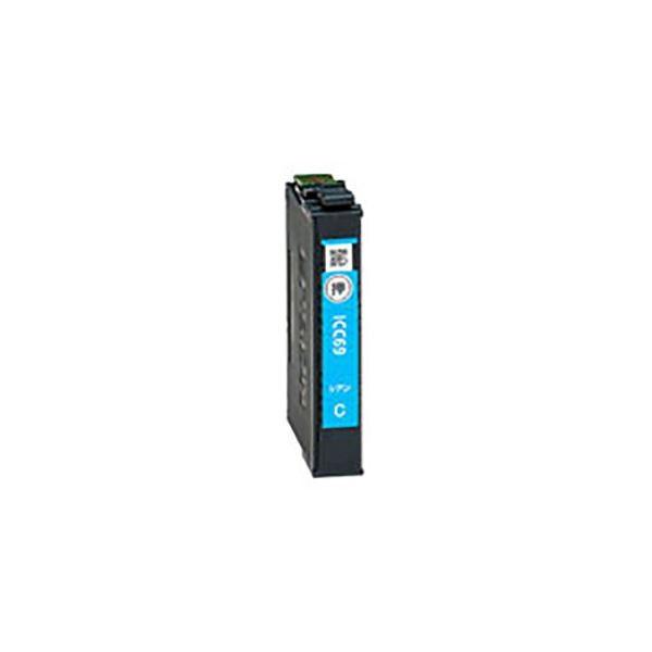 (業務用10セット) 〔純正品〕 EPSON エプソン インクカートリッジ 〔ICC69 シアン〕 代引不可