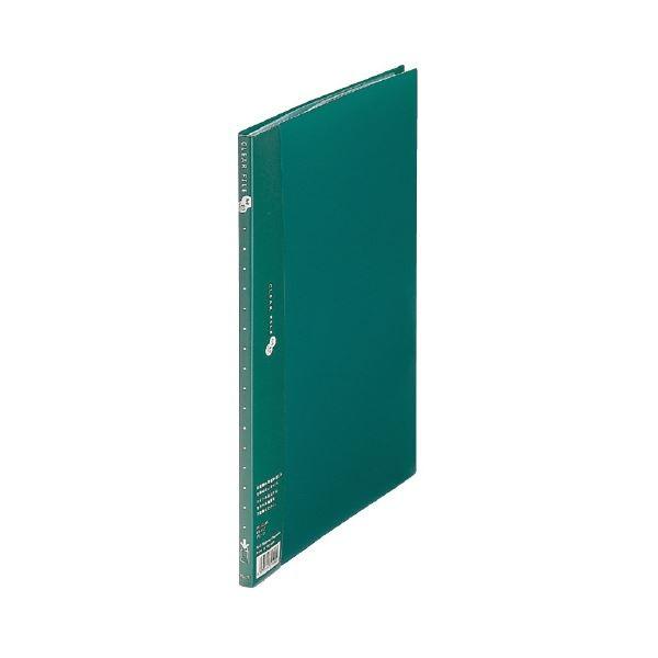 （業務用10セット） プラス クリアーファイル10P FC-121EL A4S 緑 10冊 代引不可