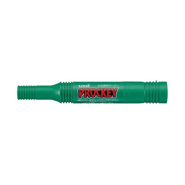 （業務用10セット） 三菱鉛筆 プロッキー PM150TR.6 太細 緑 10本 代引不可