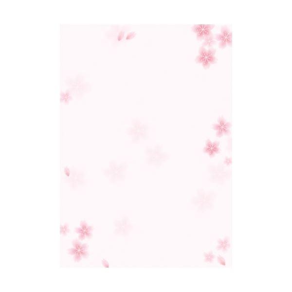 （業務用20セット） ササガワ 和柄用紙 4-1005 和ごころ 桜 代引不可