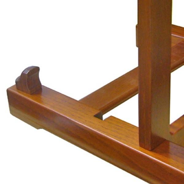 高級額立て・高級イーゼル・高級皿立て 2201〔木製皿立て(額立て)〕 代引不可