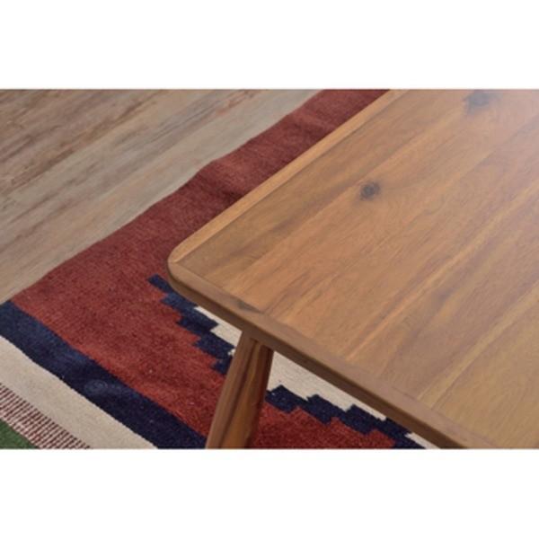 天然木こたつテーブル/ローテーブル 本体 〔長方形 105cm×60cm〕 木製 代引不可の画像