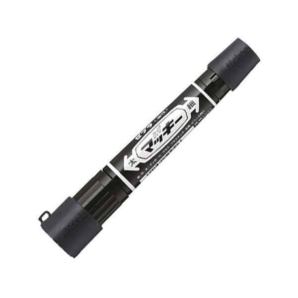 （まとめ） ゼブラ 油性マーカー ハイマッキー角芯太字+丸芯細字 キャップジャケット付 黒 P-MO-150-MC-BKJ 1セット（10本） 〔×5セット〕 代引不可