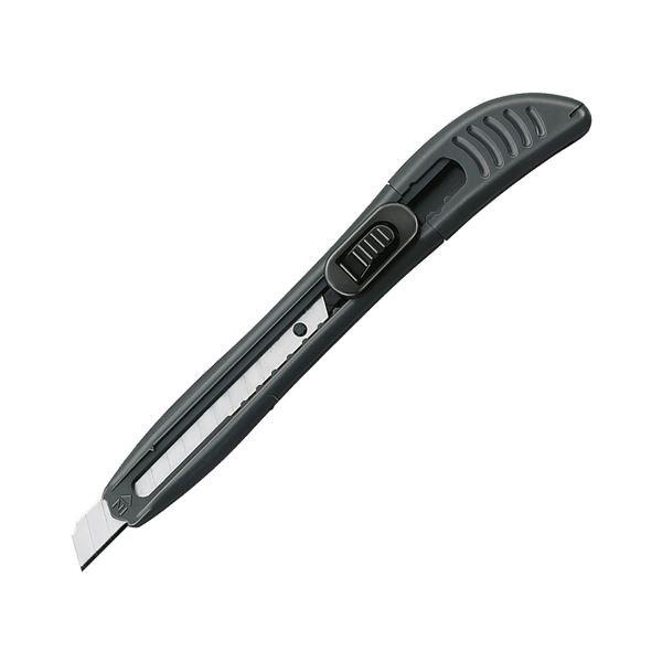 （まとめ） コクヨカッターナイフ（標準型・グリップ付） ユニバーサルデザイン ブラック HA-7ND 1本 〔×30セット〕 代引不可