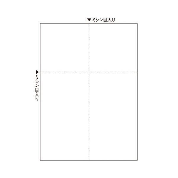 （まとめ）TANOSEEマルチプリンタ帳票(スーパーエコノミー) A4 白紙 EIAJ対応 1冊(100枚) 〔×20セット〕 代引不可