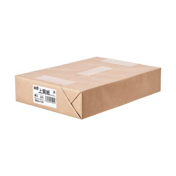 （まとめ）TANOSEE 上質紙 厚口 A41冊(500枚) 〔×3セット〕 代引不可