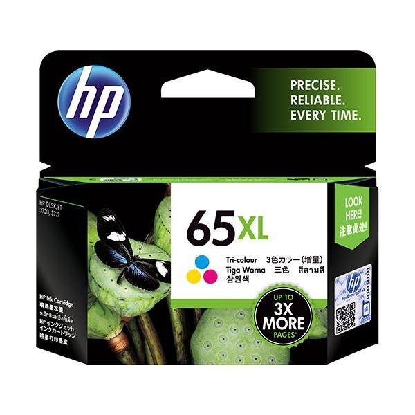 （まとめ）HP HP65XL インクカートリッジカラー(増量) N9K03AA 1個 〔×2セット〕 代引不可