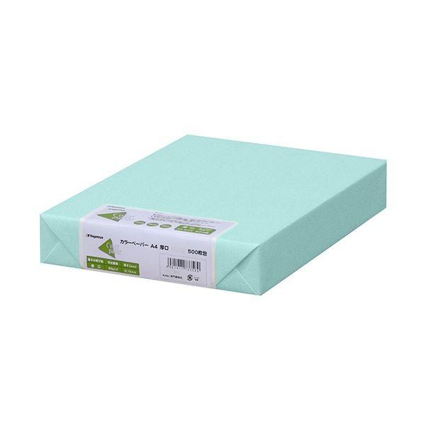 （まとめ）長門屋商店 Color Paper A4厚口 空 ナ-3362 1冊(500枚) 〔×3セット〕 代引不可