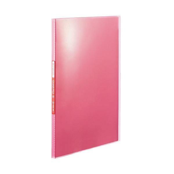 （まとめ）キングジム シンプリーズクリアーファイル(透明) A4タテ 20ポケット 背幅12mm ピンク TH184TSPP 1冊 〔×30セット〕 代引不可