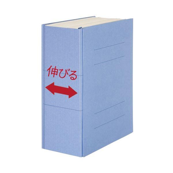 （まとめ）TANOSEE 背幅伸縮フラットファイルA4タテ 1000枚収容 背幅18~118mm アイボリー 1セット(10冊) 〔×3セット〕 代引不可の画像