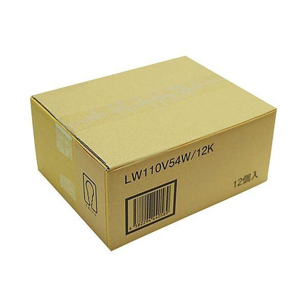 （まとめ）白熱電球 LW110V54W1パック(12個)〔×3セット〕 代引不可の画像
