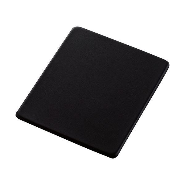 （まとめ）エレコム ソフトレザーマウスパッドブラック MP-SL01BK 1枚〔×5セット〕 代引不可