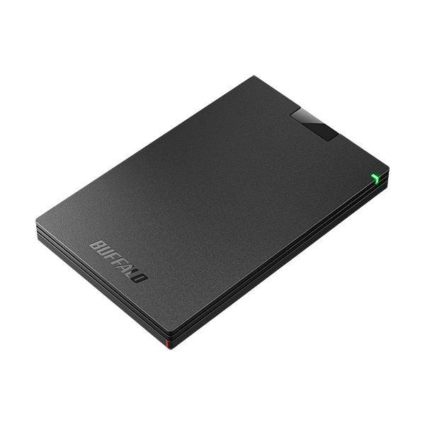 バッファロー MiniStationUSB3.1(Gen.1)対応 ポータブルHDD 500GB ブラック HD-PCG500U3-BA 1台 代引不可