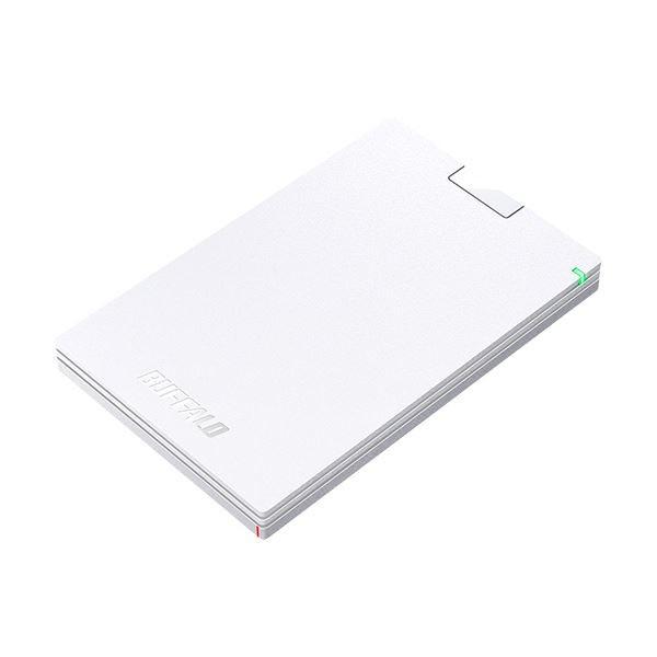 バッファロー MiniStationUSB3.1(Gen.1)対応 ポータブルHDD 500GB ホワイト HD-PCG500U3-WA 1台 代引不可