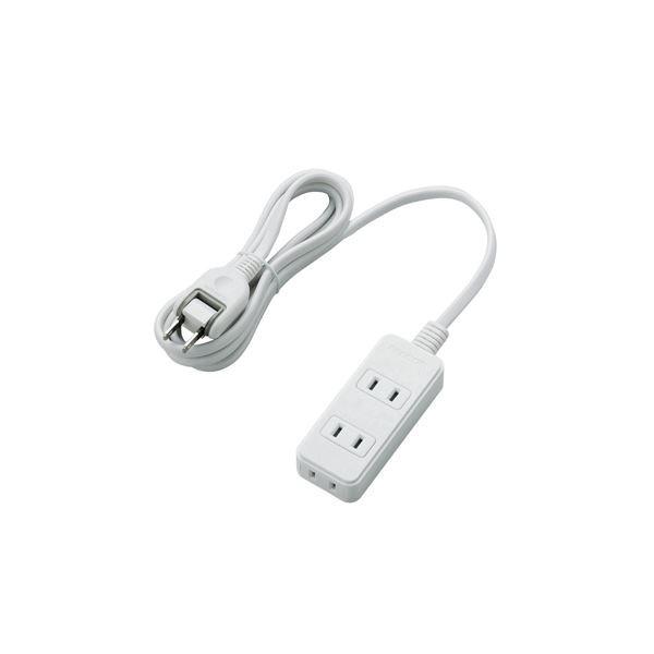 （まとめ）エレコム 電源タップ（雷ガード付き） T-KS02-2320WH〔×5セット〕 代引不可