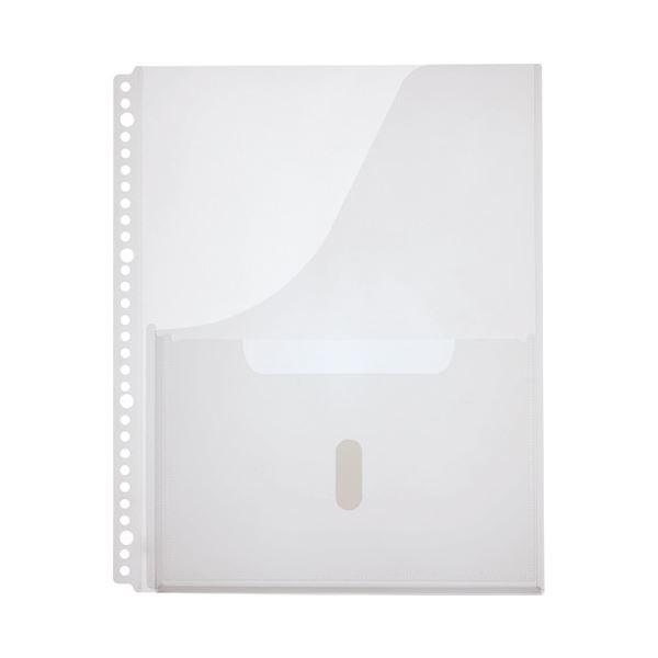 （まとめ） キングジム 取扱説明書ファイル用ポケット30穴 2630PB〔×30セット〕 代引不可