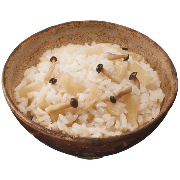 〔尾西食品〕 アルファ米/保存食 〔たけのこごはん 100g×50個セット〕 スプーン付き 日本製 〔非常食 企業備蓄 防災用品〕 代引不可の画像