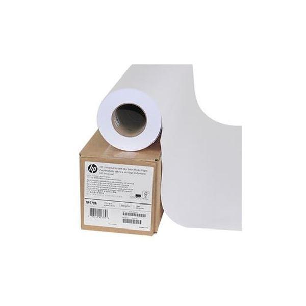 (まとめ）HP スタンダード速乾性半光沢フォト用紙24インチロール 610mm×30m Q6579A 1本〔×3セット〕 代引不可