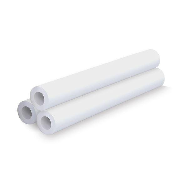 (まとめ）TANOSEE普通紙ロール(コアレスタイプ) A0ロール 841mm×60m 81.4g 1セット(3本)〔×3セット〕 代引不可