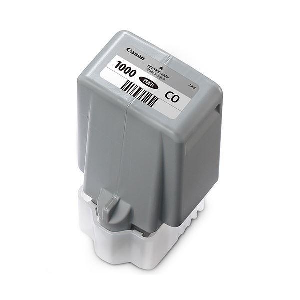 (まとめ）キヤノン インクタンクPFI-1000CD クロマオプティマイザー 80ml 0556C004 1個〔×3セット〕 代引不可