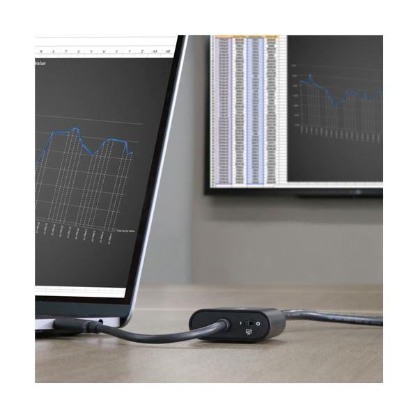 (まとめ）StarTechUSB-C-VGA変換アダプタ プレゼンテーション・モード切替スイッチ CDP2VGASA 1個〔×3セット〕 代引不可_4