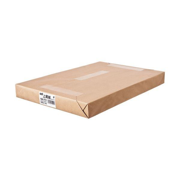 (まとめ) TANOSEE 上質紙 中厚口19×13インチ(483×330mm) 1冊(500枚) 〔×5セット〕 代引不可