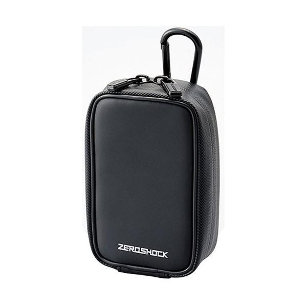 (まとめ) エレコム ZEROSHOCKカメラケースW83×D50×H135mm ブラック ZSB-DG014BK 1個 〔×10セット〕 代引不可
