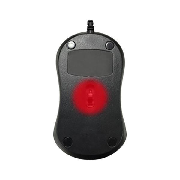 (まとめ) バッファロー 有線 光学式マウス3ボタンタイプ Sサイズ ブラック BSMOU050SBKZ 1個 〔×10セット〕 代引不可_3
