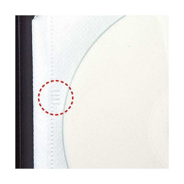 (まとめ) サンワサプライDVD・CDファイルケース 120枚収納 ブラック FCD-FL120BK 1個 〔×10セット〕 代引不可_5