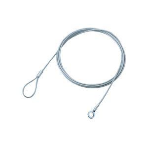 (まとめ) エレコム ワイヤー 3.8mm×2.0mESL-W2038 1本 〔×10セット〕 代引不可