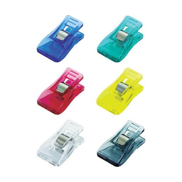 (まとめ) TRUSCO スタンドクリップ6色セット TSG30-SET 1パック（30個） 〔×10セット〕 代引不可