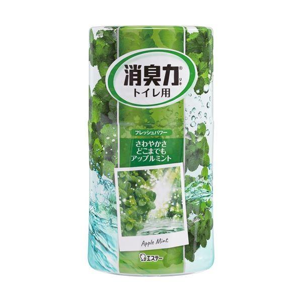 (まとめ) エステー トイレの消臭力 アップルミント 400ml 1セット(3個) 〔×10セット〕 代引不可
