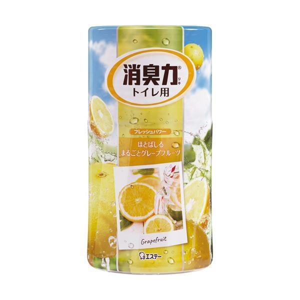 (まとめ) エステー トイレの消臭力 グレープフルーツ 400ml 1セット(3個) 〔×10セット〕 代引不可