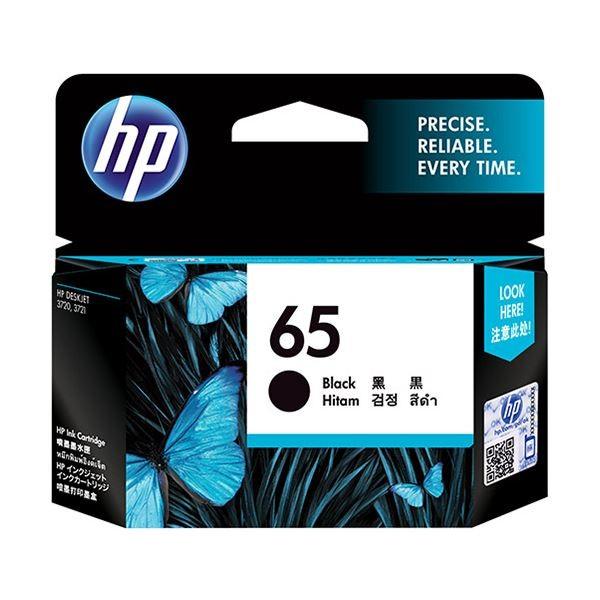 (まとめ) HP HP65 インクカートリッジ 黒N9K02AA 1個 〔×10セット〕 代引不可