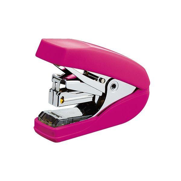 (まとめ) コクヨ ステープラ パワーラッチキス 32枚とじ ピンク SL-MF55-02P 1個 〔×10セット〕 代引不可